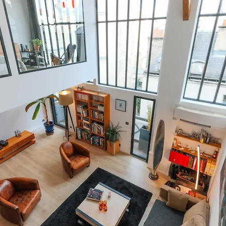 דירה Exceptional Duplex - Jean Atlan's Studio *