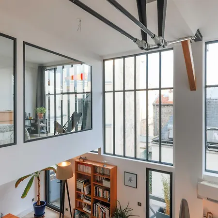 Exceptional Duplex - Jean Atlan's Studio París