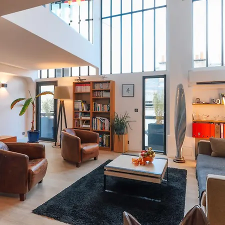 Exceptional Duplex - Jean Atlan's Studio Apartamento París